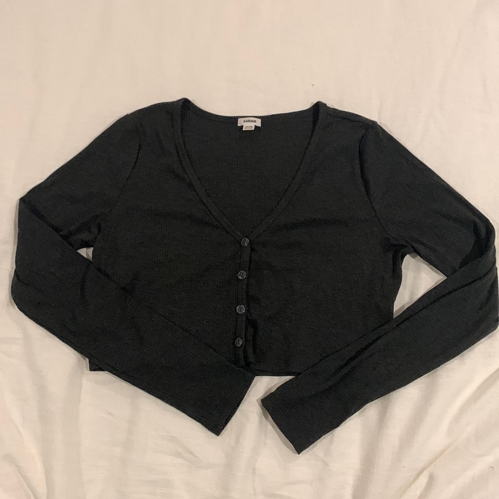 Grey Garage Buttonup Long Sleeve